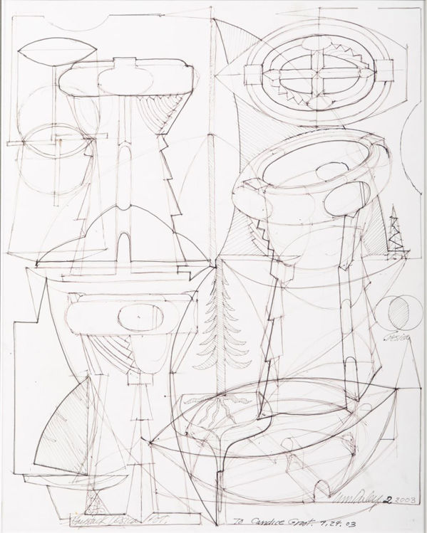 Picture of Drawing of Haystack Vesica