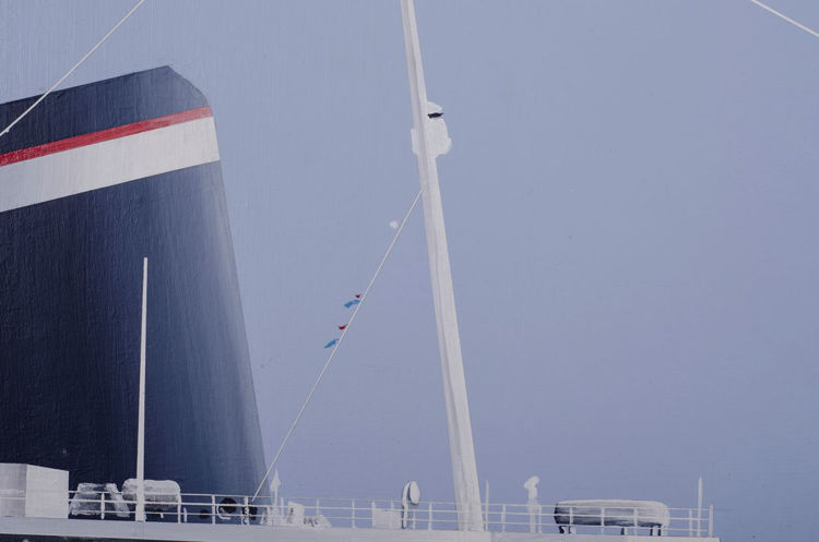 Picture of USS America. Pier 58