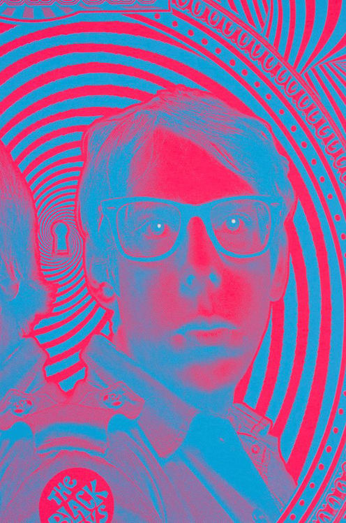 Picture of Red Psychedelic Black Keys