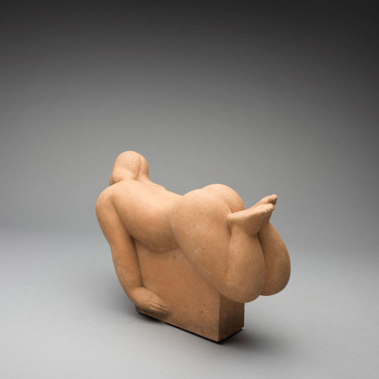 Picture of Bisque Fired Swimmer