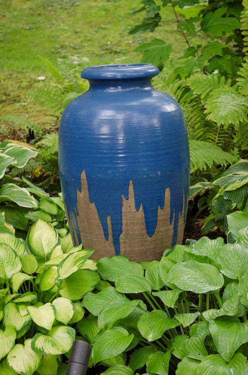 Picture of Dripping Blue Vase