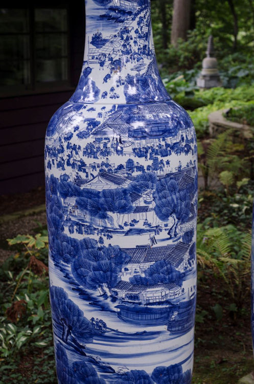 Picture of Massive Traditional Cobalt Vase