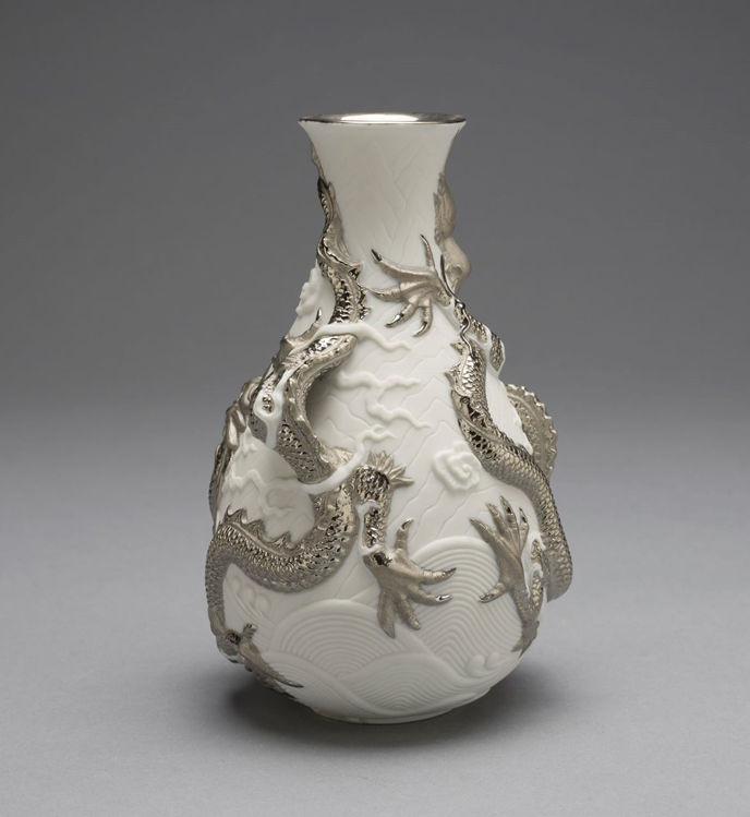 Picture of Dragons Bud Vase