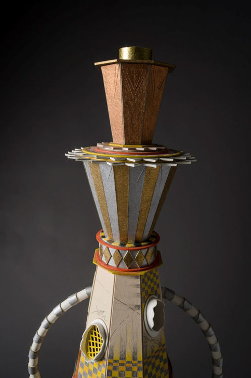 Picture of Paper Constructed Candlestick