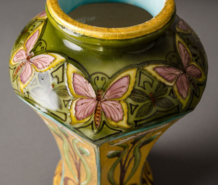 Picture of Enamel Decorated Vase