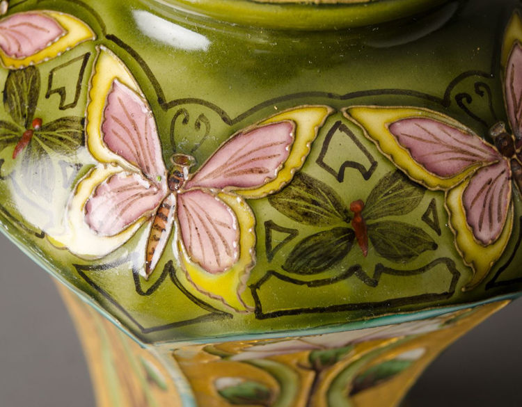 Picture of Enamel Decorated Vase