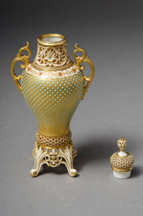 Picture of Jeweled Vase and Cover