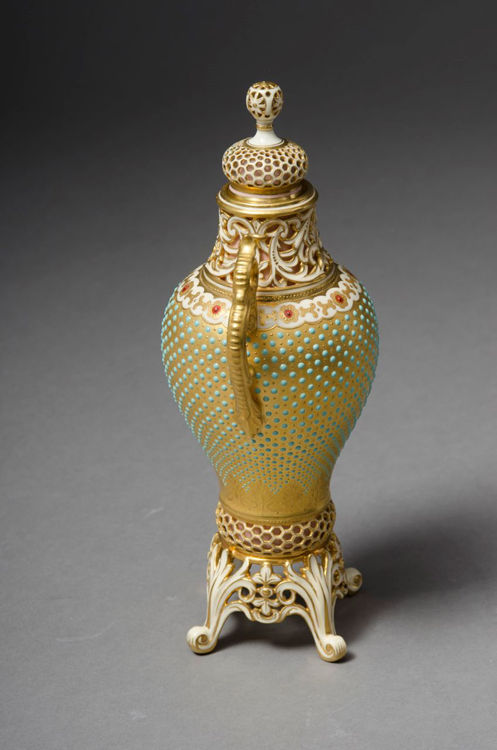 Picture of Jeweled Vase and Cover