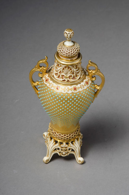 Picture of Jeweled Vase and Cover