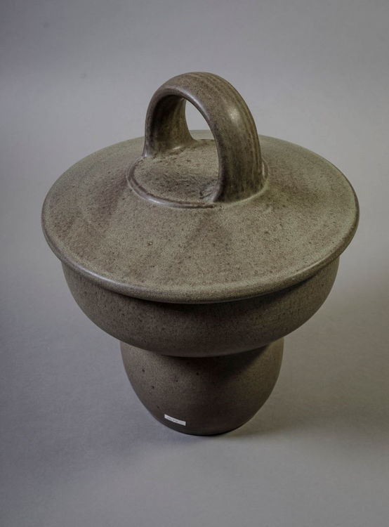 Picture of Footed Ceramic Jar