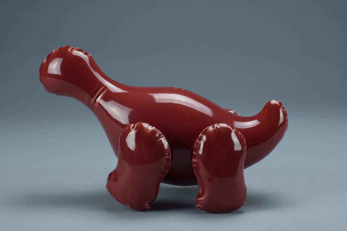 Small Brontosaurus Ruby Red | Hieronymus Objects
