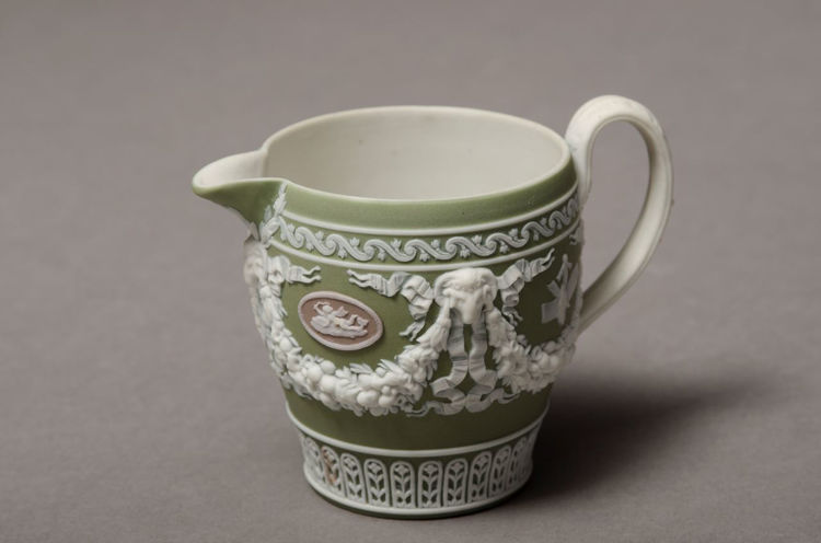 Picture of Cream Jug - Tricolor Jasperware Dip