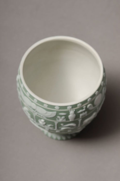 Picture of Canopic Jar - Green Jasperware Dip