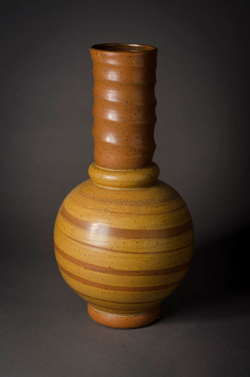 Picture of Large Glazed Thrown Stoneware Vessel