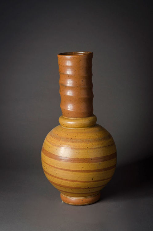 Picture of Large Glazed Thrown Stoneware Vessel