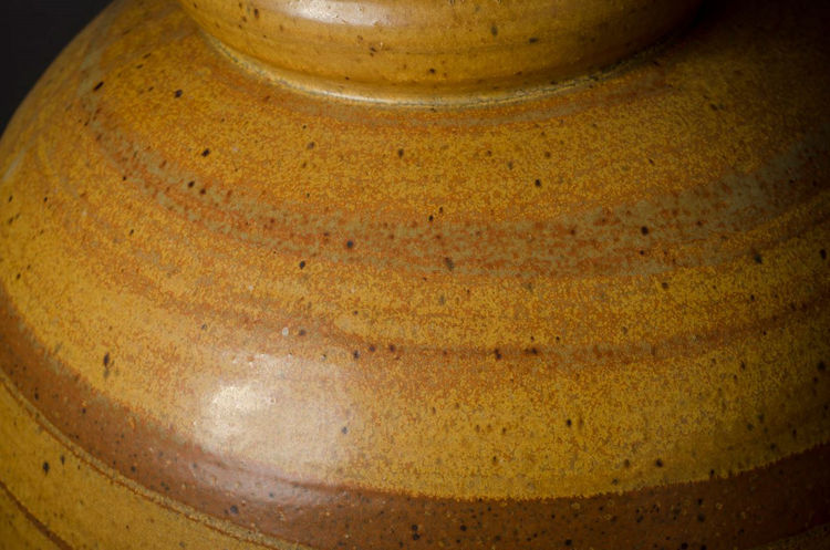 Picture of Large Glazed Thrown Stoneware Vessel