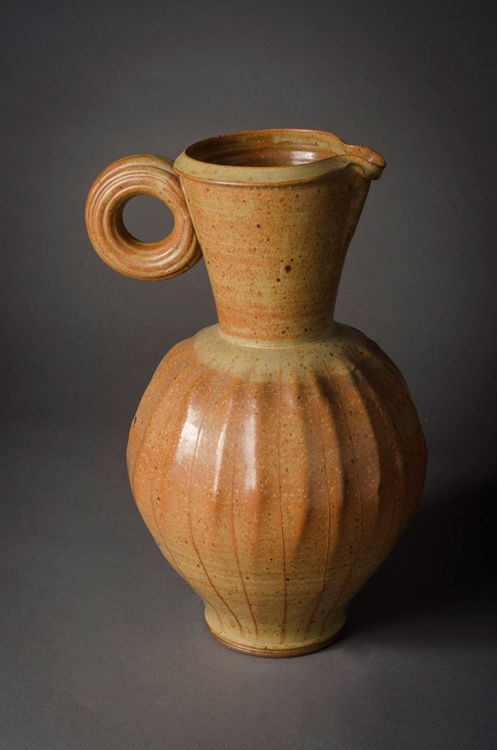 Picture of Glazed Thrown Stoneware Vessel