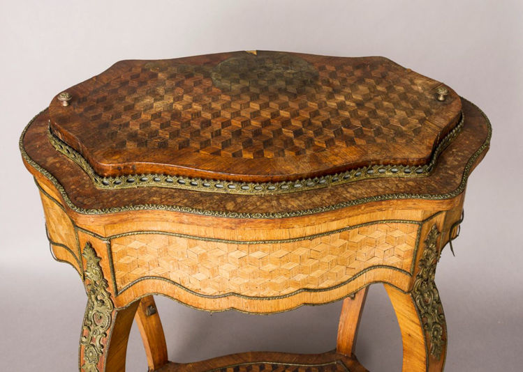 Picture of Louis XVI-style Parquetry Jardiniere