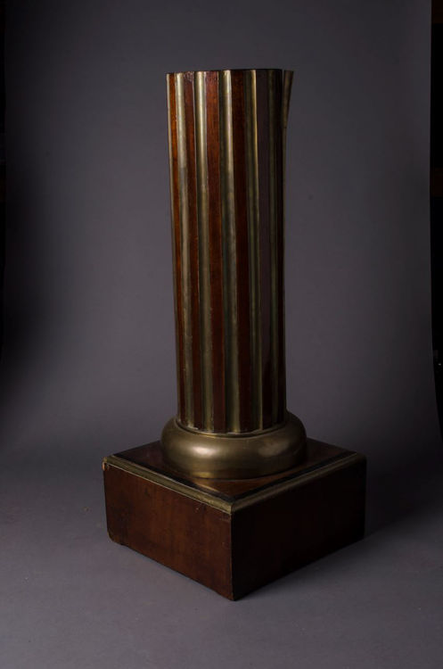 Picture of Brass Mounted Mahogany Pedestal