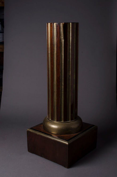 Picture of Brass Mounted Mahogany Pedestal