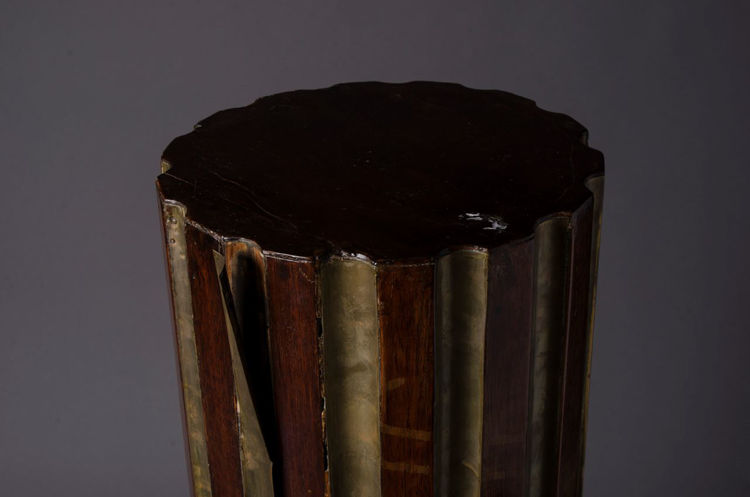 Picture of Brass Mounted Mahogany Pedestal