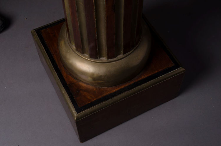 Picture of Brass Mounted Mahogany Pedestal