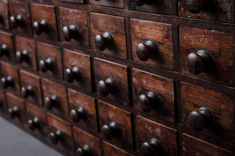 Picture of Watchmaker's Storage Cabinet