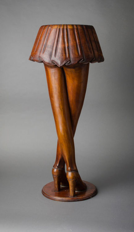Picture of Lady's Skirt and Legs Plant Stand