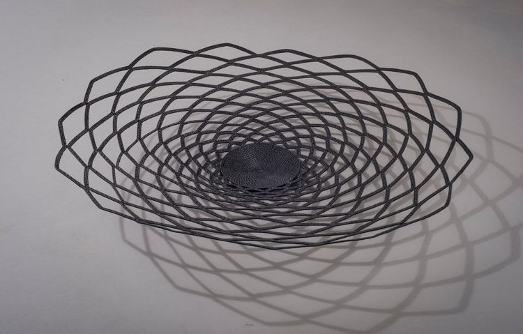 Picture of Black Telephone Wire Basket