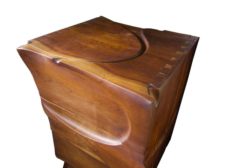 Picture of Sculpted Three Drawer Dresser