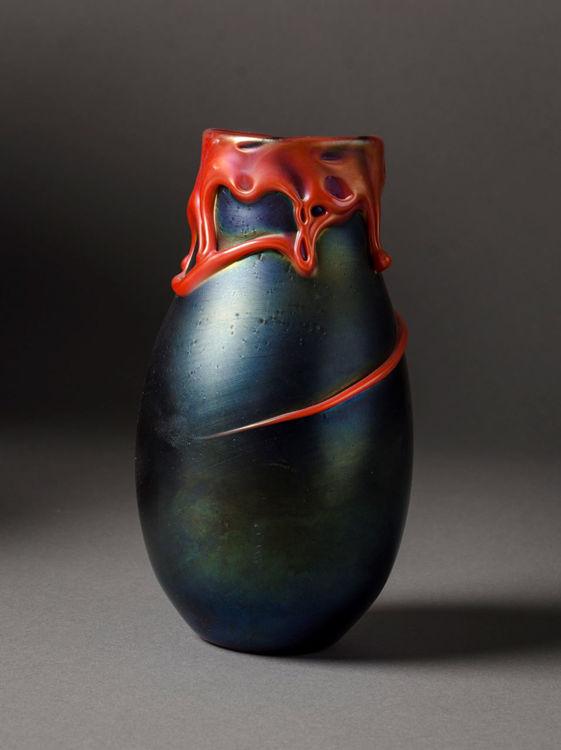 Picture of Red Lava Vase