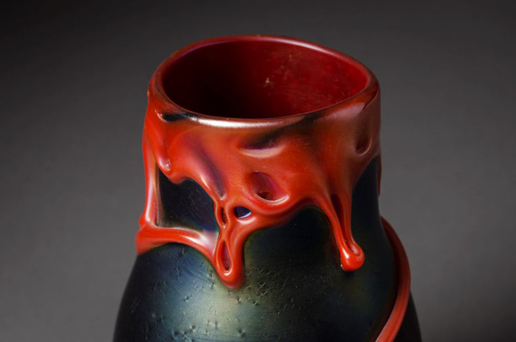 Picture of Red Lava Vase