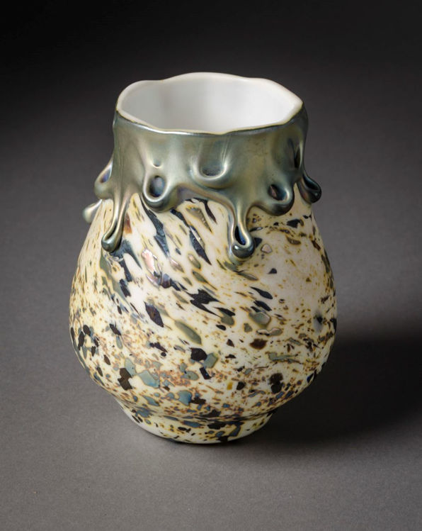 Picture of White Lava Vase