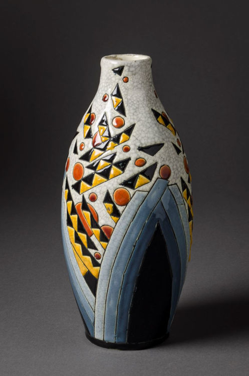 Picture of Belgium Enamel Glazed Vase