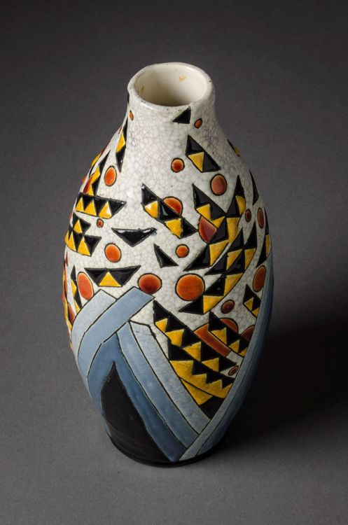 Picture of Belgium Enamel Glazed Vase