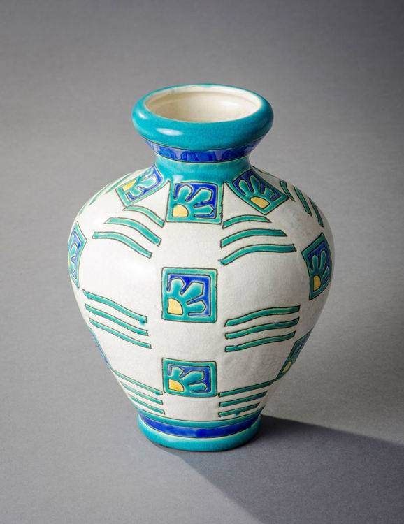 Picture of Crackled Enamel Vase