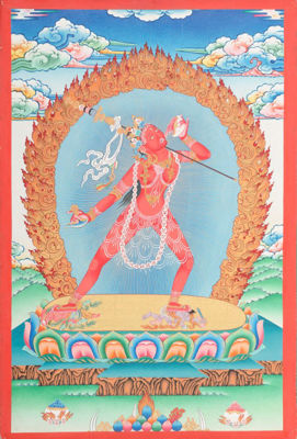 Picture of Bhairava Thangka