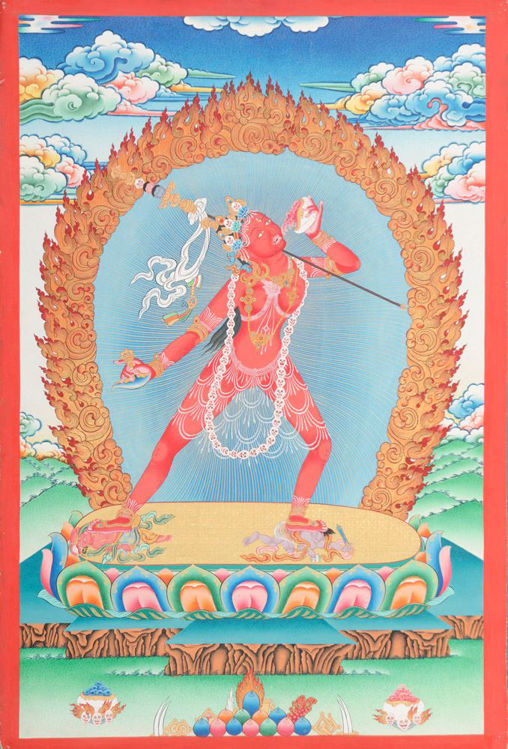 Picture of Bhairava Thangka