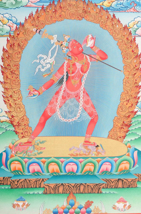 Picture of Bhairava Thangka
