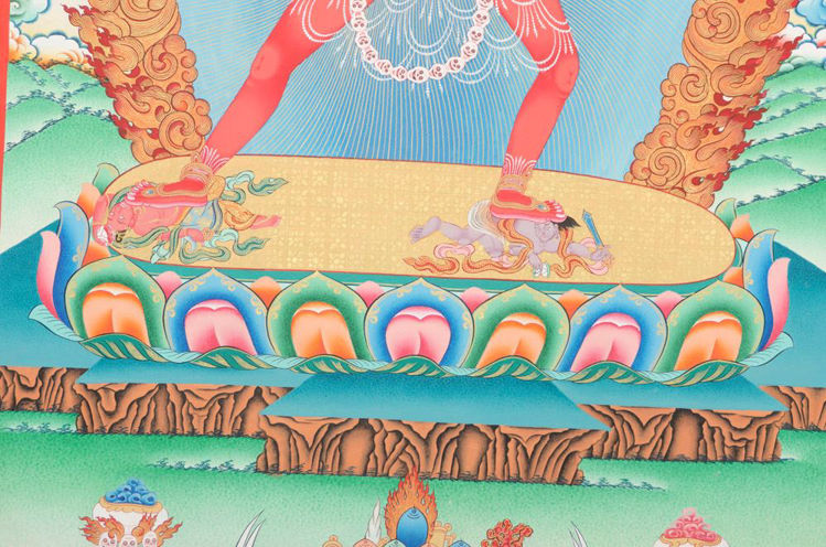 Picture of Bhairava Thangka