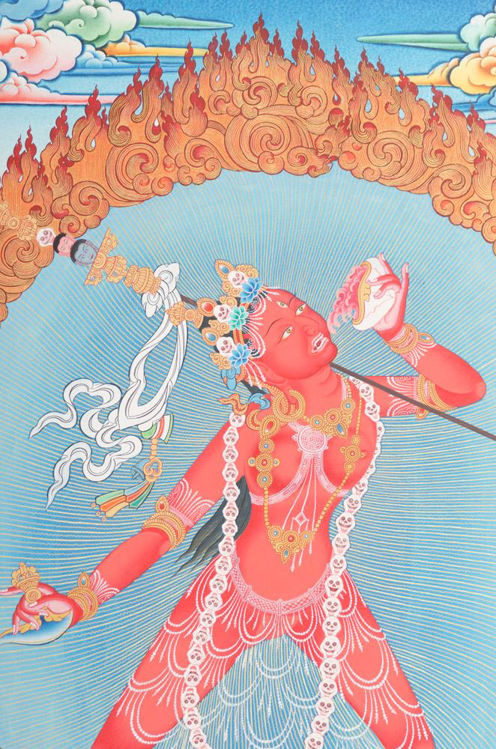 Picture of Bhairava Thangka