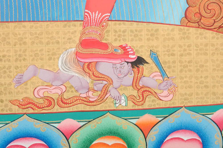 Picture of Bhairava Thangka